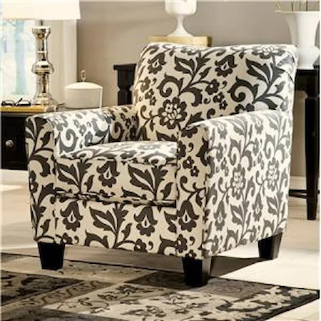 Accent Chair in Floral Print